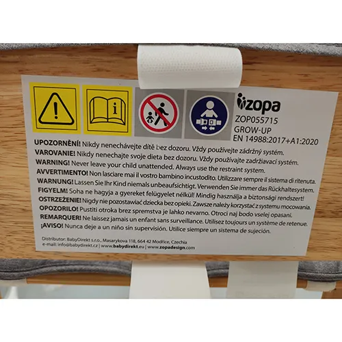 ZOPA - Scaun înalt pentru copii