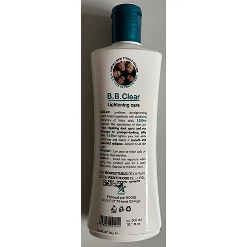 B.B. Clear - Loțiune pentru luminozitatea pielii