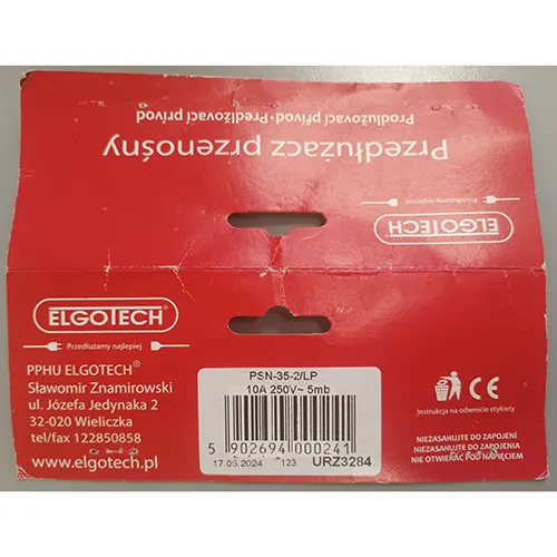 ELGOTECH - Cablu prelungitor