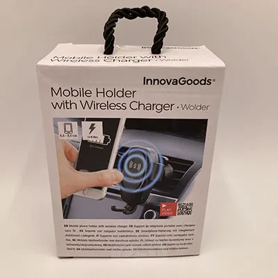 Innovagoods - Suport pentru telefon mobil cu încărcător wireless