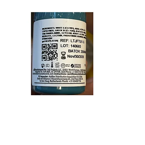 WORLD FAMOUS TATTOO INK LIMITLESS - Cerneală pentru tatuaje