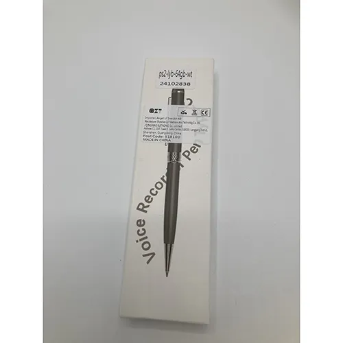 Stilou de înregistrare vocală cu cablu de încărcare USB.