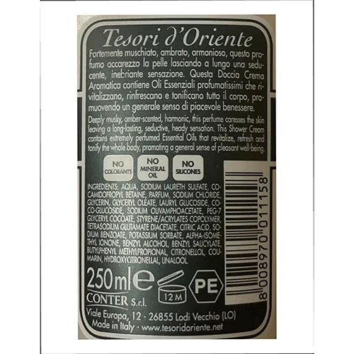 Tesori d'Oriente - Cremă de duș