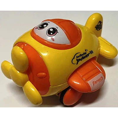 Jucărie de plastic în formă de avion.