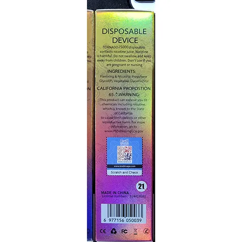 RENdM - Țigară electronică de unică folosință