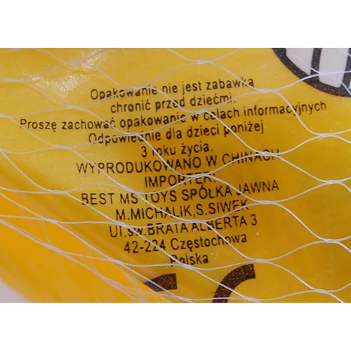 Minge gonflabilă din material plastic moale.