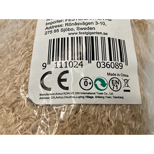 Jucărie cu baterie în formă de ursuleț de pluș, cu efecte sonore.