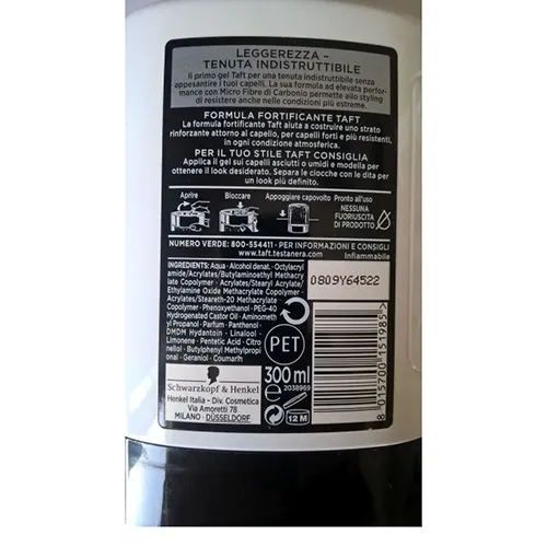 TAFT by Schwarzkopf - Gel de păr