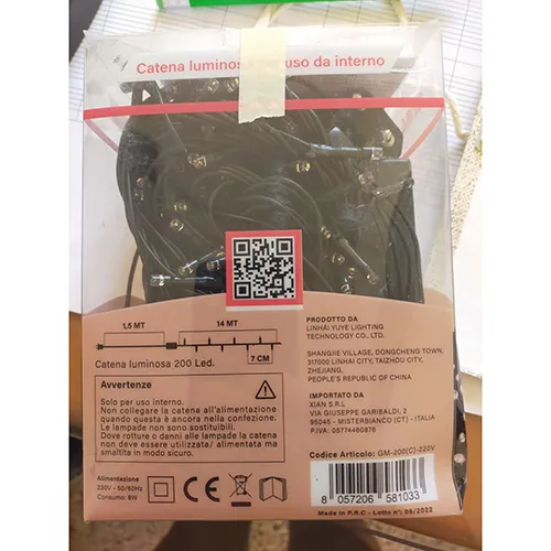 GINMA - Lanțul de iluminat