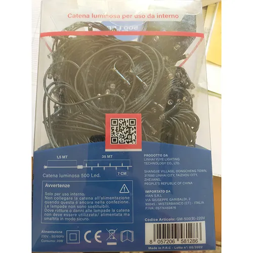 GINMA - Lanțul de iluminat