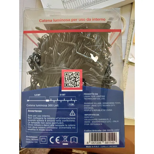 GINMA - Lanțul de iluminat