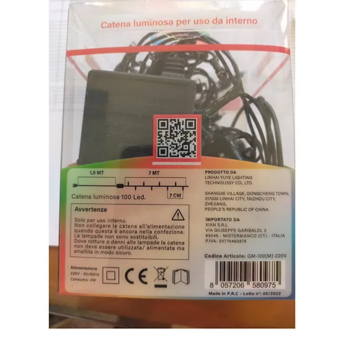 GINMA - Lanțul de iluminat