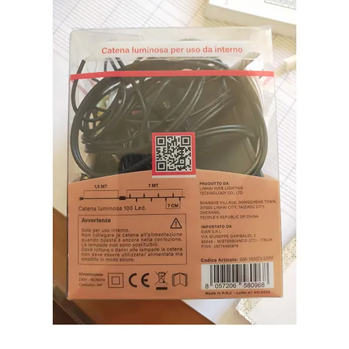 GINMA - Lanțul de iluminat