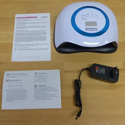 BLUEQUE, EINFEBEN - Lampă de unghii LED / UV