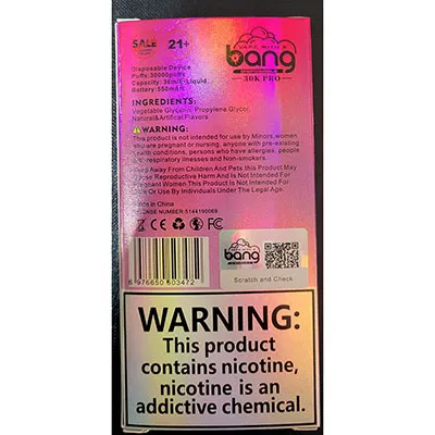 bang - Țigară electronică de unică folosință