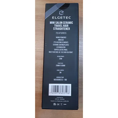 Elgetec - Aparat de îndreptat părul