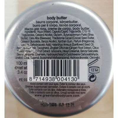 Greenland - Unt de corp