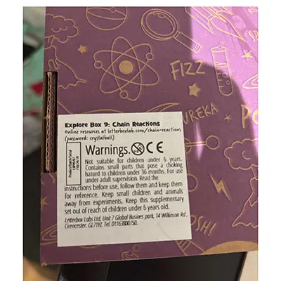 Letterbox Lab - Set de jucării experimentale