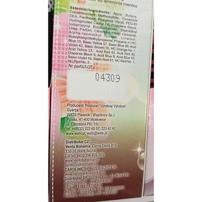 Wats élysée - Spumă pentru vopsirea părului