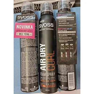 syoss - Spumă de păr