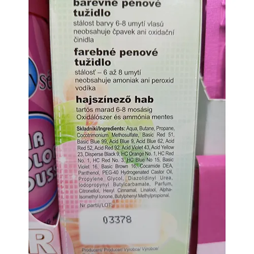 Wats élysée - Spumă pentru vopsirea părului