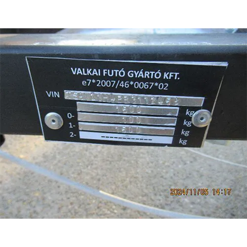 VALKAI - Remorcă alimentară