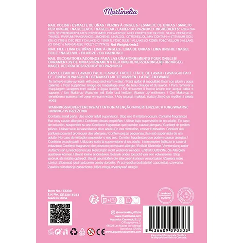 MARTINELIA - Set de design pentru unghii