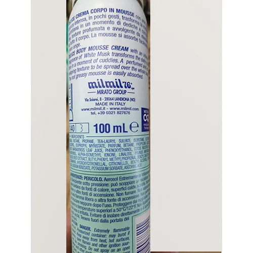 MilMil 76 - Spumă de corp