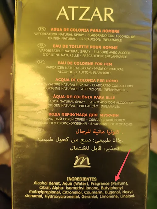 ATZAR - Apă de toaletă