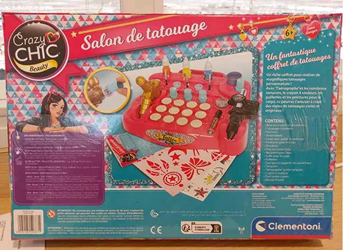 Clementoni - Set de tatuaje pentru jucării