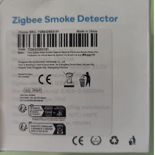 ZIGBEE - Detector de fum