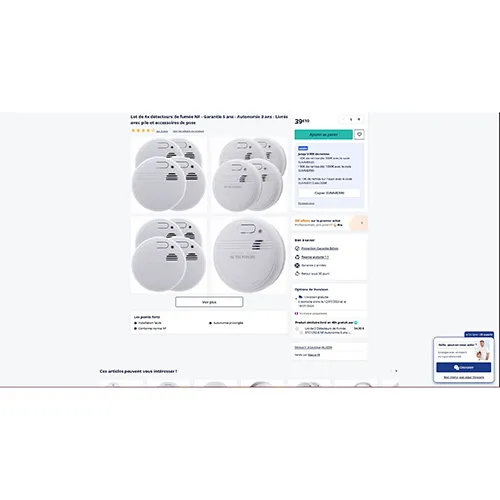 KINGDUN - Detector de fum