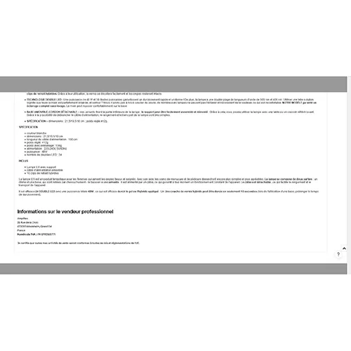 BEAUTYLUSHH - Lampă de unghii UV