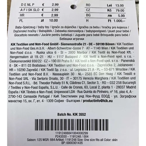 Ergee - Jucărie din inel de lemn