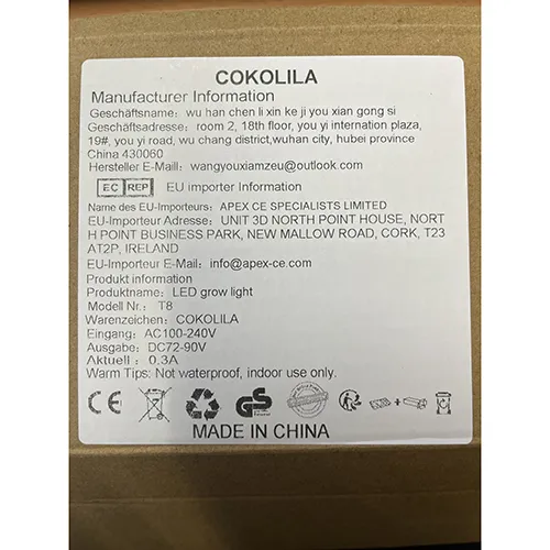 COKOLILA - Creșteți lumina