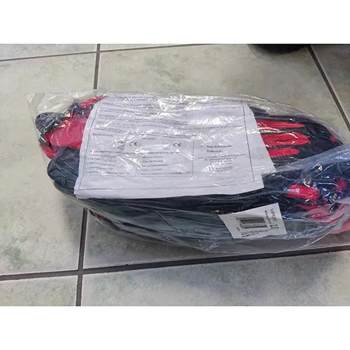 Mănuși de protecție împotriva leziunilor mecanice, din poliester (nilon), acoperite cu latex dur. Dimensiunea 10.