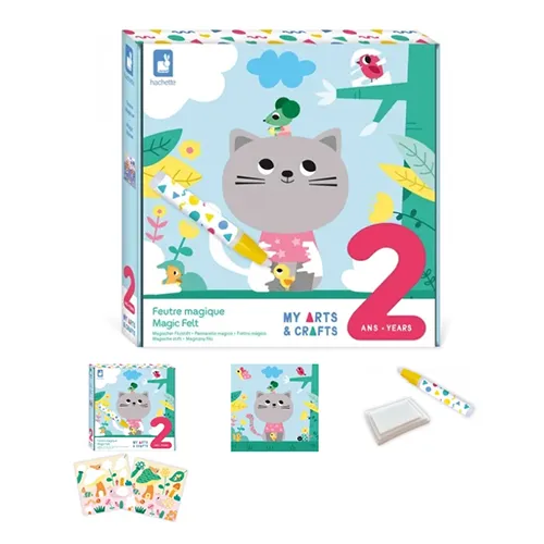 Hachette - Janod - Set de colorare