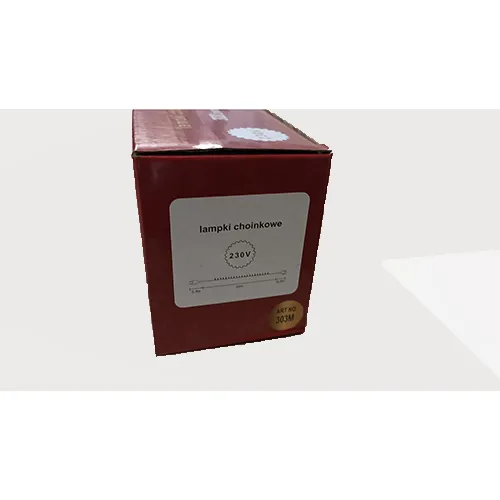 Lanț de iluminat cu 300 de LED-uri multicolore neînlocuibile, o unitate intermitentă și o priză care permite extinderea cu membri suplimentari.