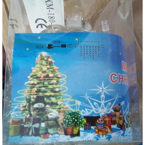 Lanț de iluminat cu 180 de LED-uri albe, neînlocuibile.