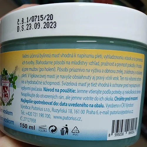 SVÍZEL - Unguent din plante