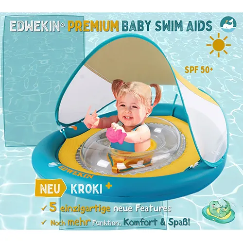 Edwekin Premium Baby Swim Aids - Scaun de baie gonflabil