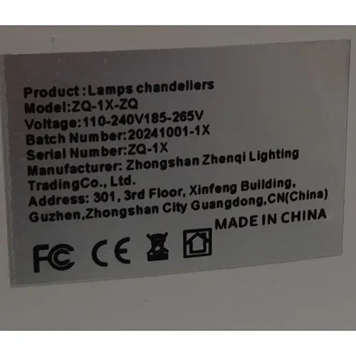 Lampă de plafon, 110-240V. Produs vândut online, în special prin intermediul TEMU.