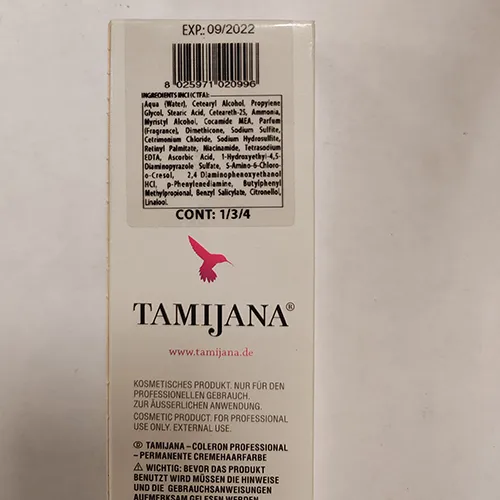 Tamijana - Colorant pentru păr