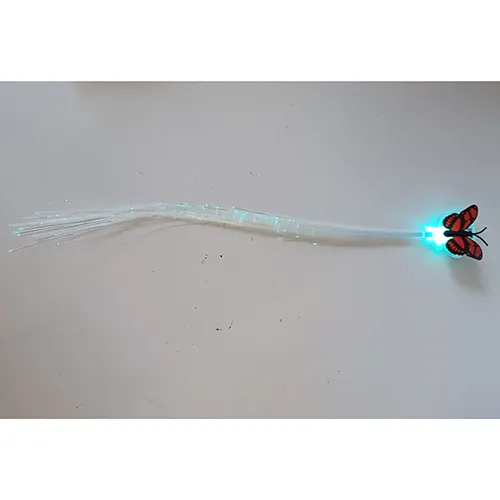 Accesoriu pentru păr de jucărie pentru copii cu lumină led. Produs vândut online, în special prin intermediul Shein.