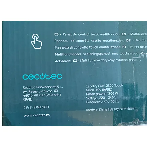 Cecotec - Friteuză cu aer