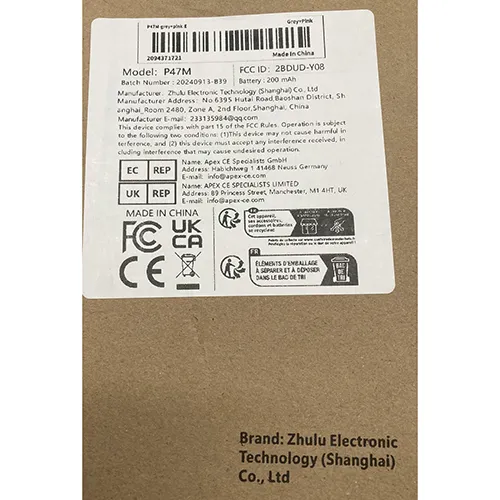 Căști wireless supraauriculare cu formă de ureche de pisică. Produs vândut online, în special prin intermediul Temu.