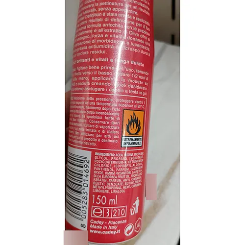 Cadey - Mousse pentru păr