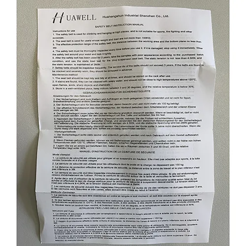 HUAWELL - Centură de siguranță