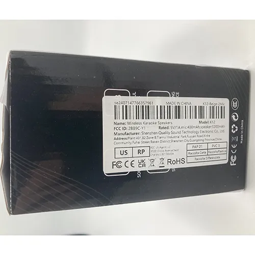 Colorful karaoke sound system - Set pentru karaoke