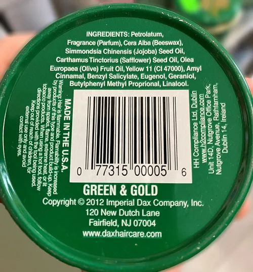 DAX - Ceară de păr